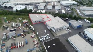Luftbild Halle 9