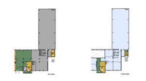 Grundriss EG+1.OG rechts