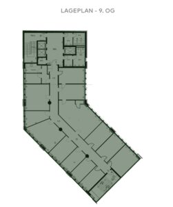 Lageplan 9. OG