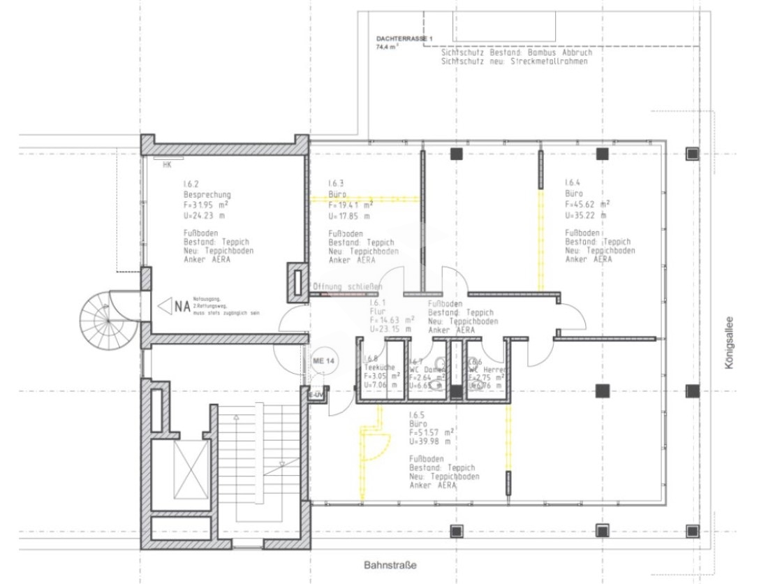 Grundriss 6.OG