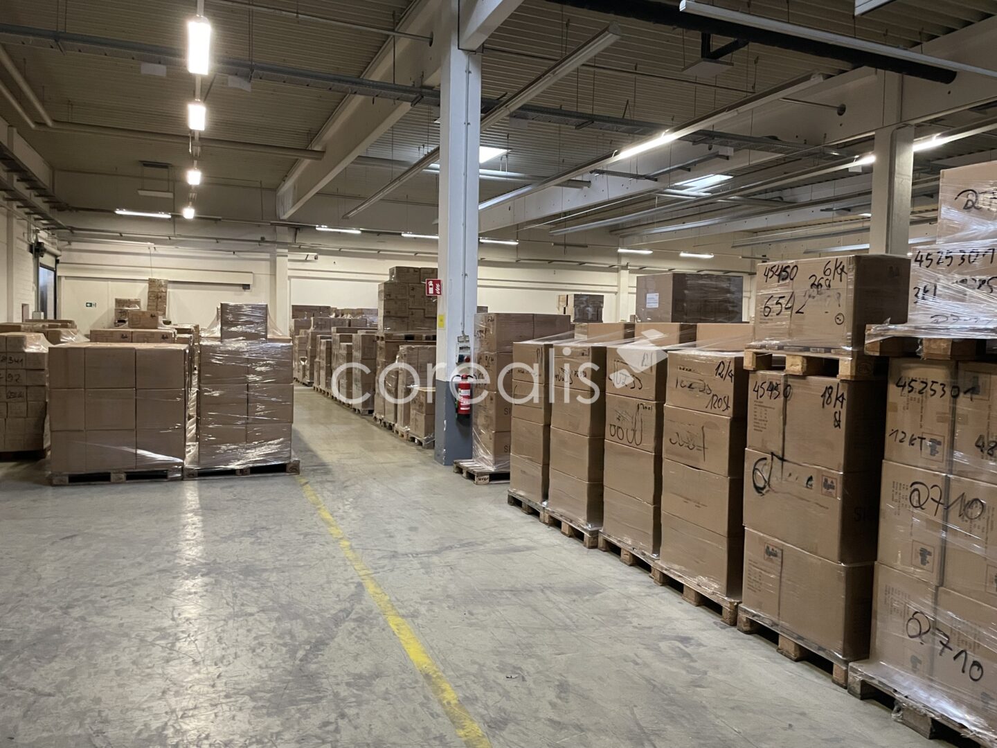 Innenansicht Hallenfläche