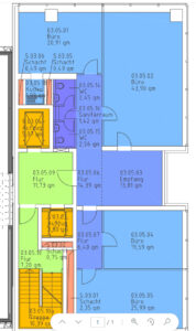 Grundriss 5.OG 183m² HSNR 18