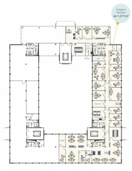 Grundriss 4 Obergeschoss