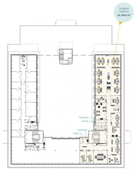 Grundriss 5 Obergeschoss Variante 2