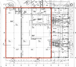 Grundriss Halle
